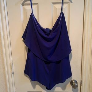 Women’s strapless romper